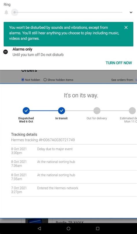 hermes delay due to major event|evri hermes problems.